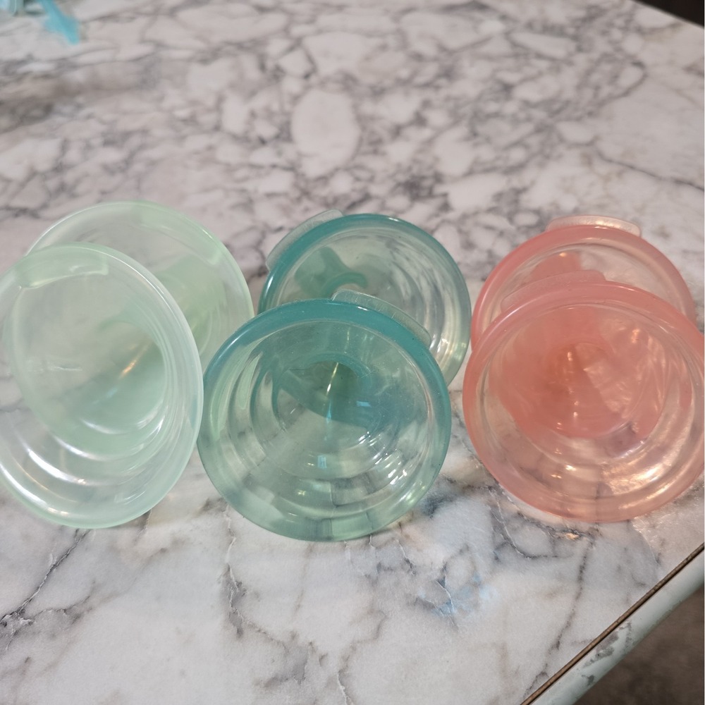 Pumpin' Pals Flange Kit Green Blue And Pink